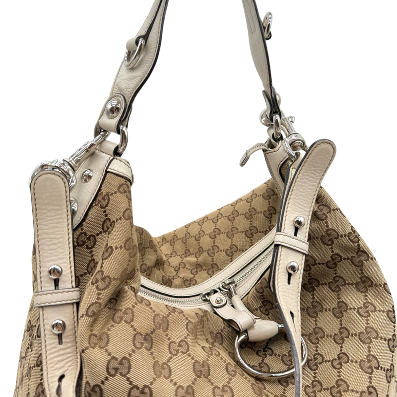 Gucci Schultertasche Horsebit Hobo large