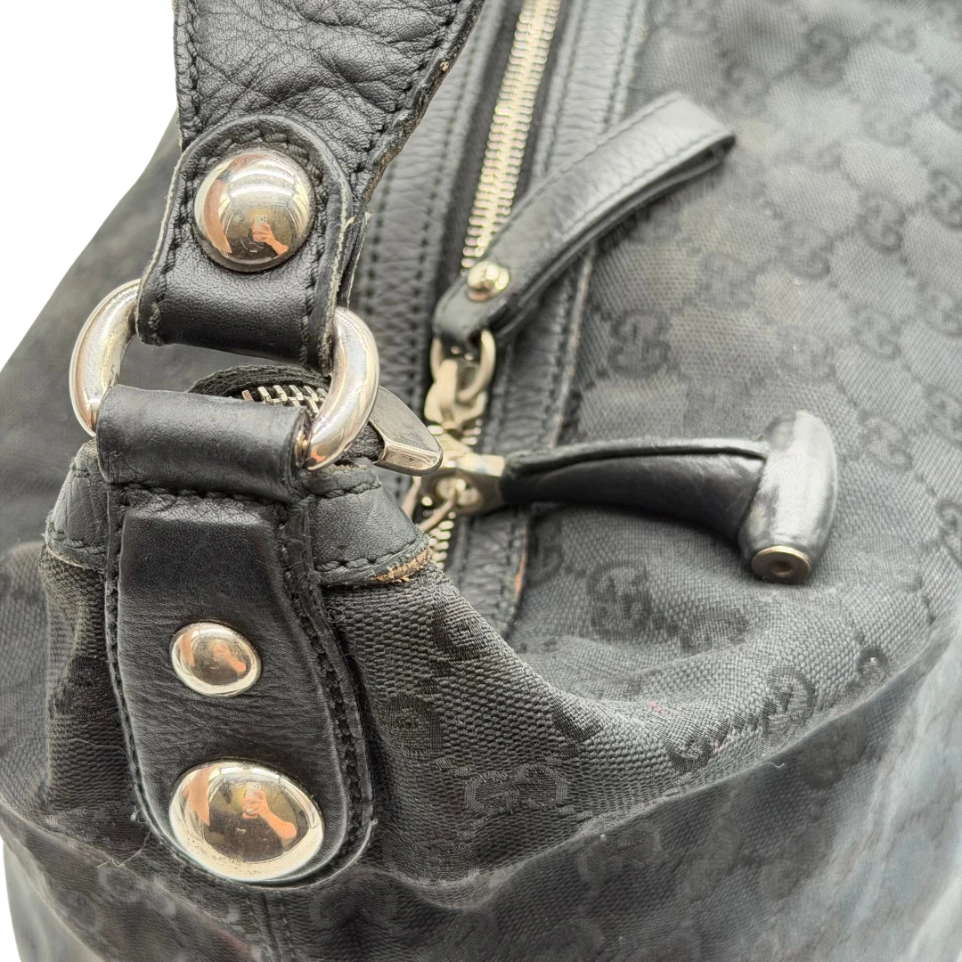 Gucci Schultertasche Horsebit Hobo large