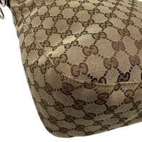 Gucci Schultertasche Icon Bit monogram beige