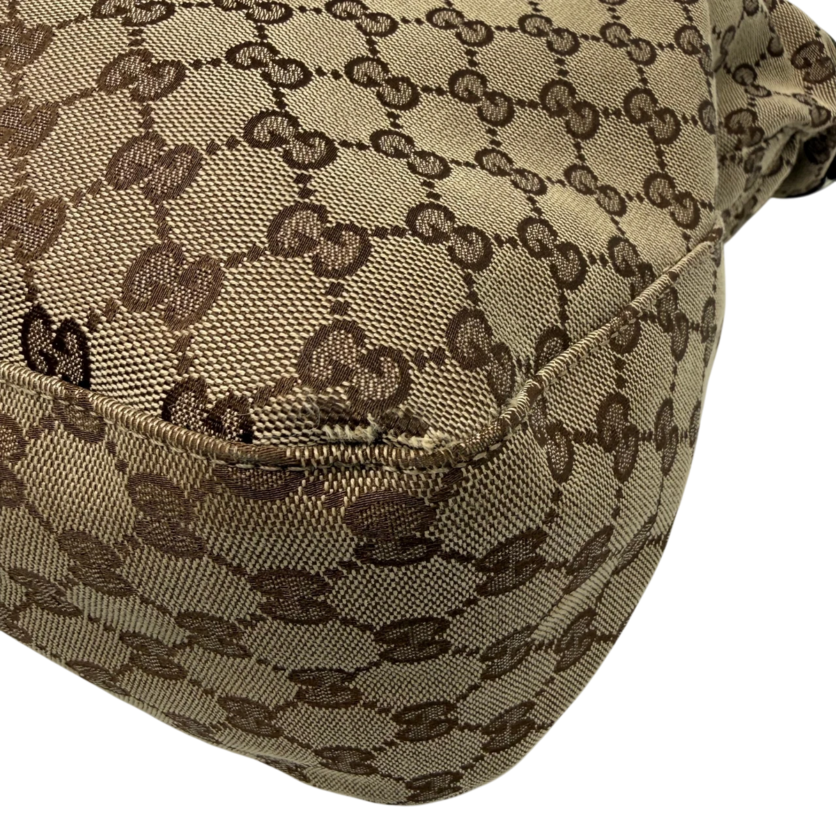 Gucci Schultertasche Icon Bit monogram beige