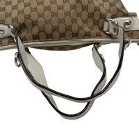 Gucci Schultertasche Icon Bit monogram beige