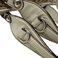 Gucci Schultertasche Icon Bit monogram beige