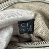 Gucci Schultertasche Icon Bit monogram beige