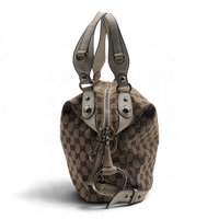 Gucci Schultertasche Icon Bit monogram beige – Seitenansicht