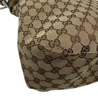 Gucci Schultertasche Icon Bit monogram beige