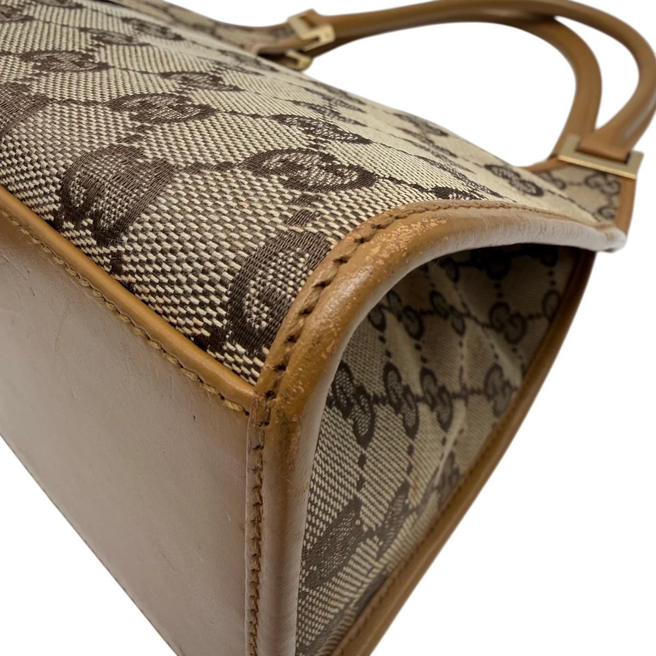 Gucci Schultertasche Jackie monogram beige