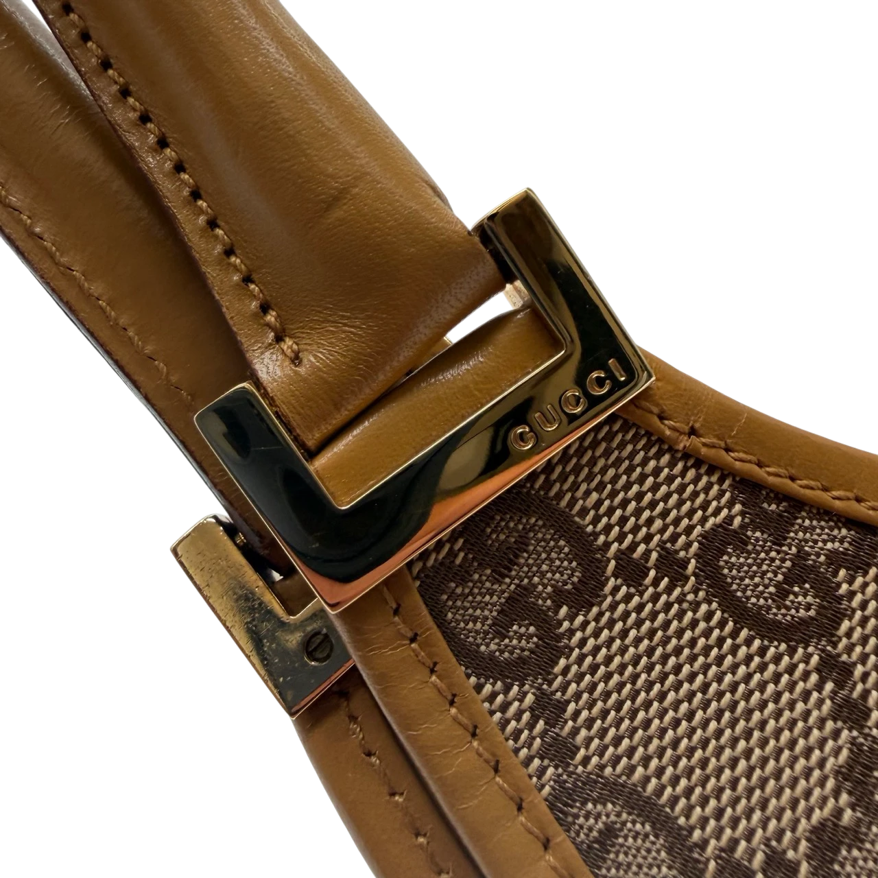 Gucci Schultertasche Jackie monogram beige