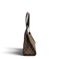 Gucci Schultertasche Jackie monogram beige – Seitenansicht
