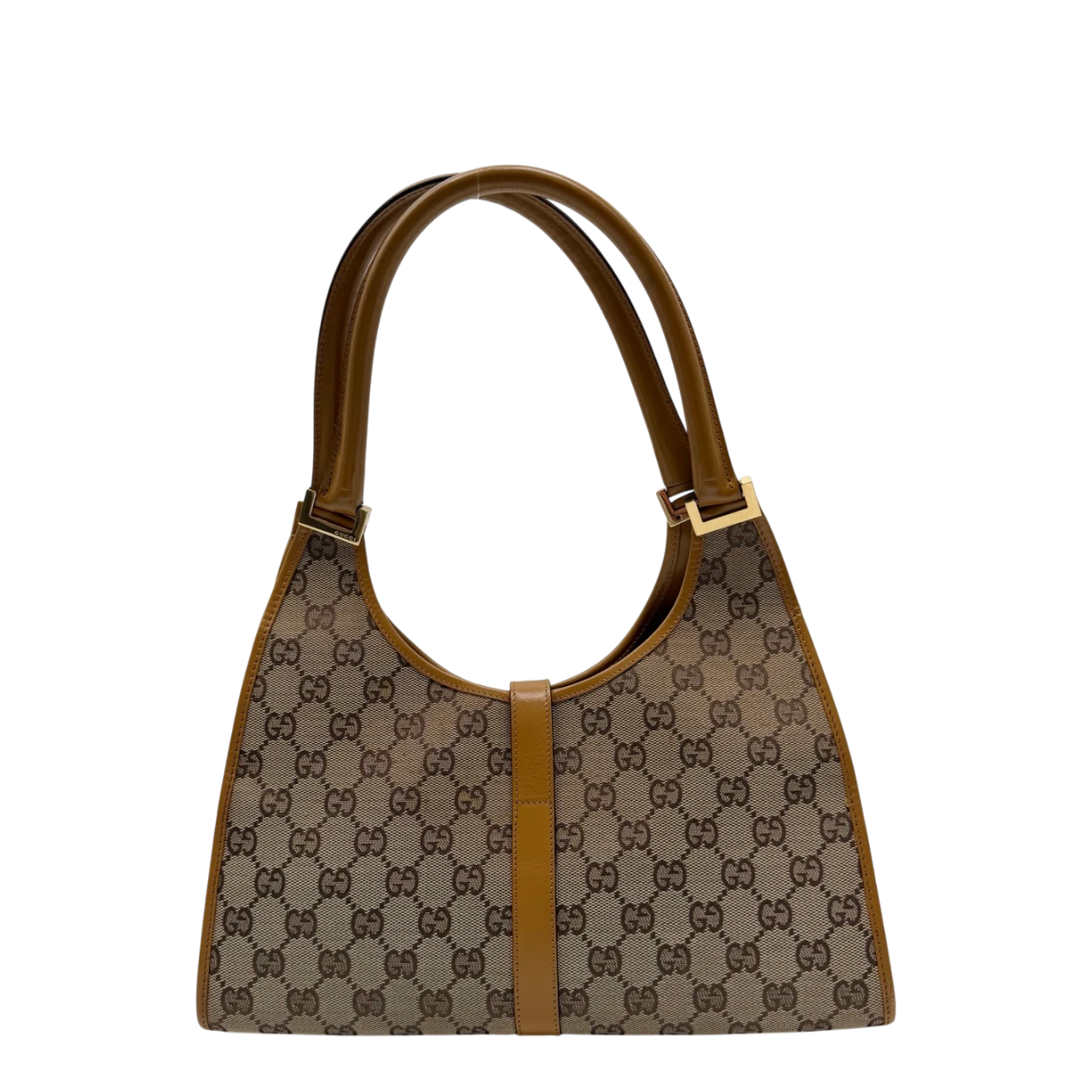 Gucci Schultertasche Jackie monogram beige