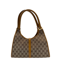 Gucci Schultertasche Jackie monogram beige
