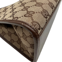 Gucci Schultertasche Jackie monogram beige – Ecken im Detail