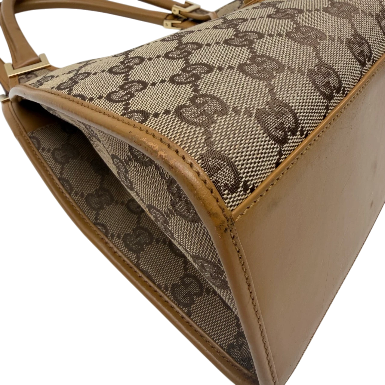 Gucci Schultertasche Jackie monogram beige