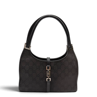 Gucci Schultertasche Jackie small monogram schwarz – Gesamtansicht