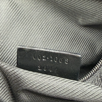 Gucci Schultertasche Jackie small monogram schwarz – Seriennummer im Detail