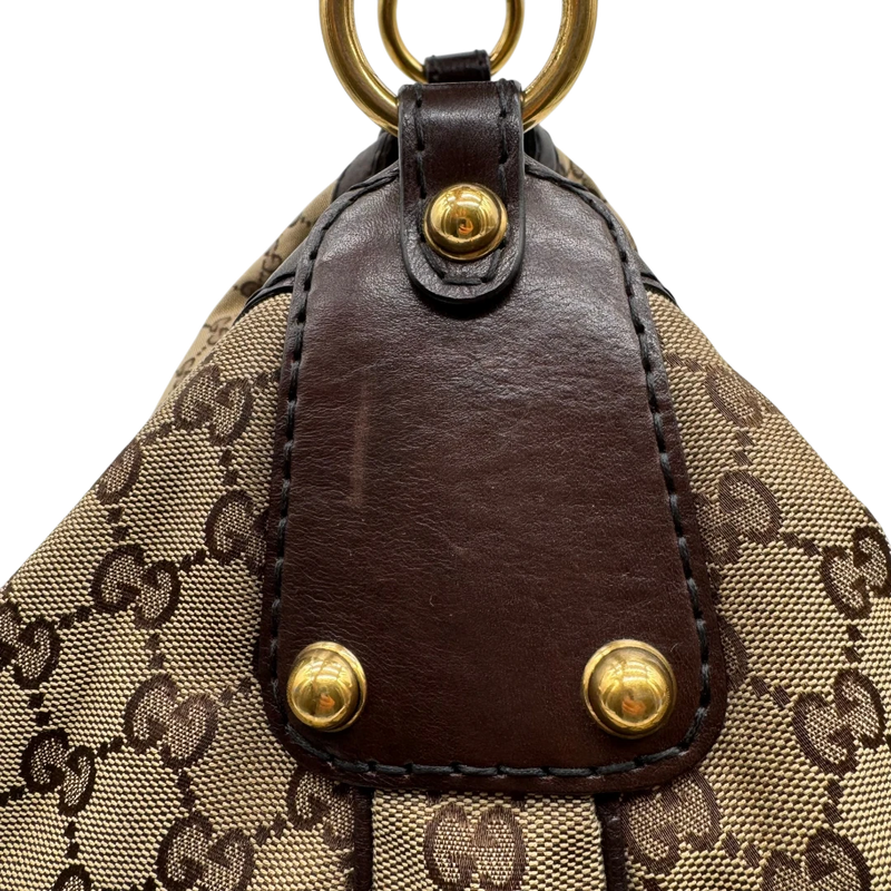 Gucci Jockey Large Hobo Shoulder Bag