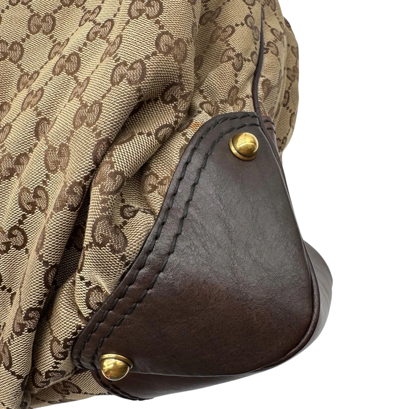 Gucci Jockey Large Hobo Shoulder Bag