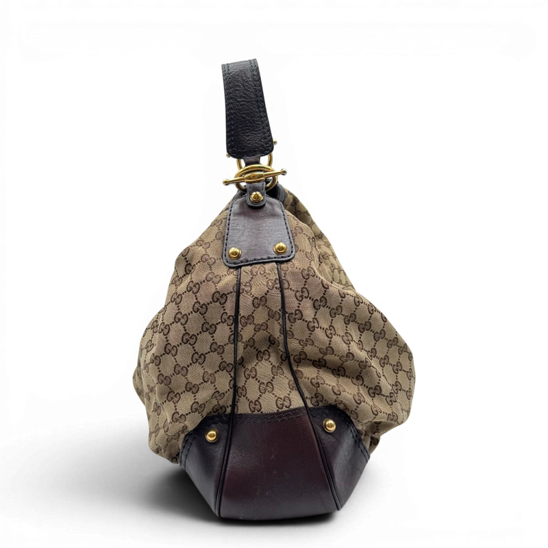 Gucci Jockey Large Hobo Shoulder Bag