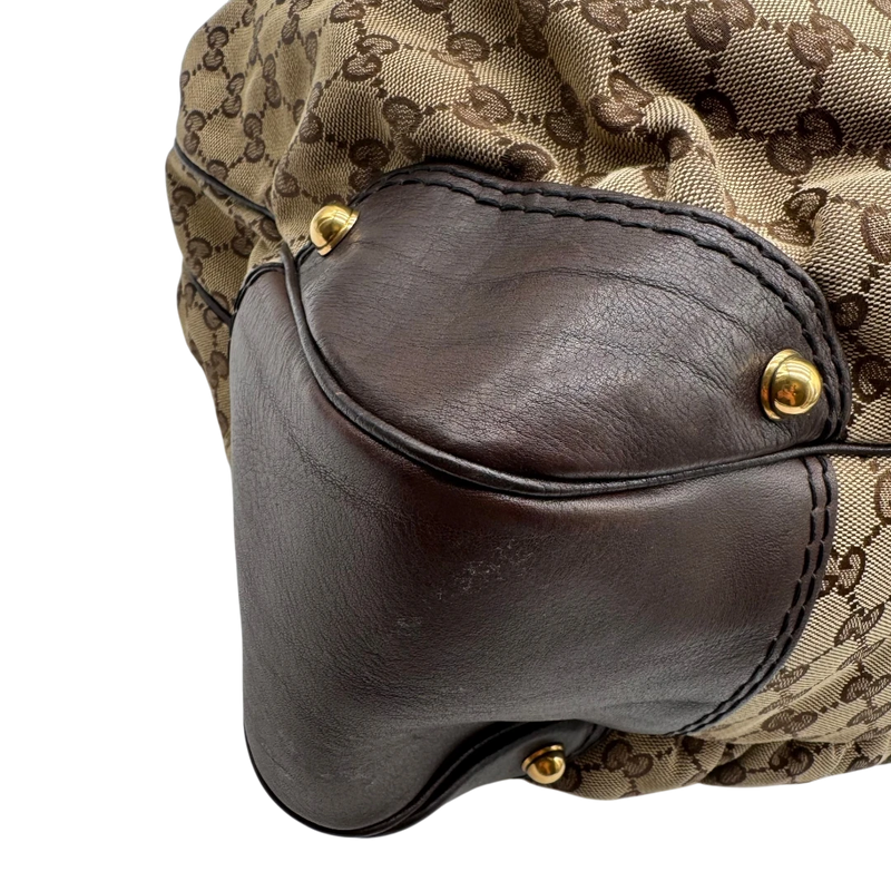 Gucci Jockey Large Hobo Shoulder Bag