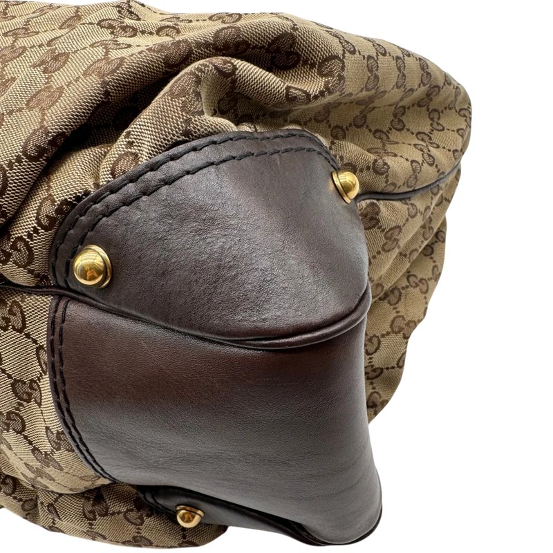 Gucci Jockey Large Hobo Shoulder Bag