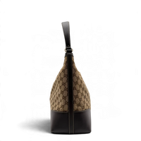 Gucci Schultertasche Lovely Hobo monogram beige – Seitenansicht