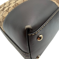 Gucci Schultertasche Lovely Hobo monogram beige – Ecken im Detail