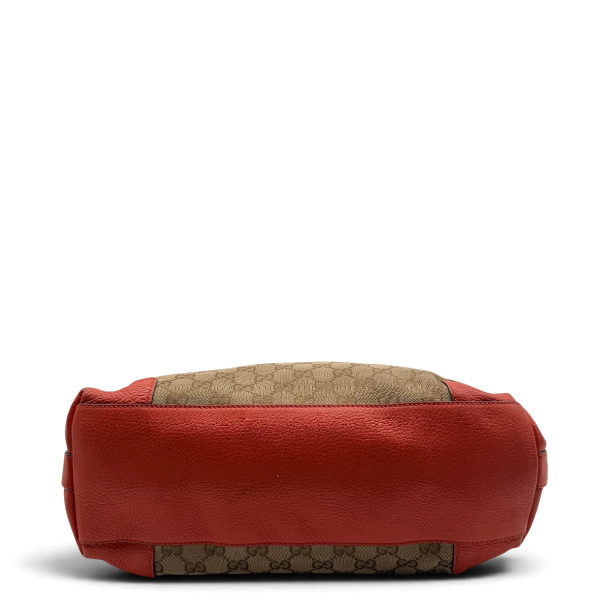 Gucci Schultertasche Miss GG Hobo monogram beige – Unterseite