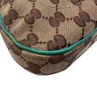 Gucci Schultertasche New Jackie monogram beige – Ecken im Detail