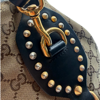 Gucci Schultertasche Patti Hobo monogram beige
