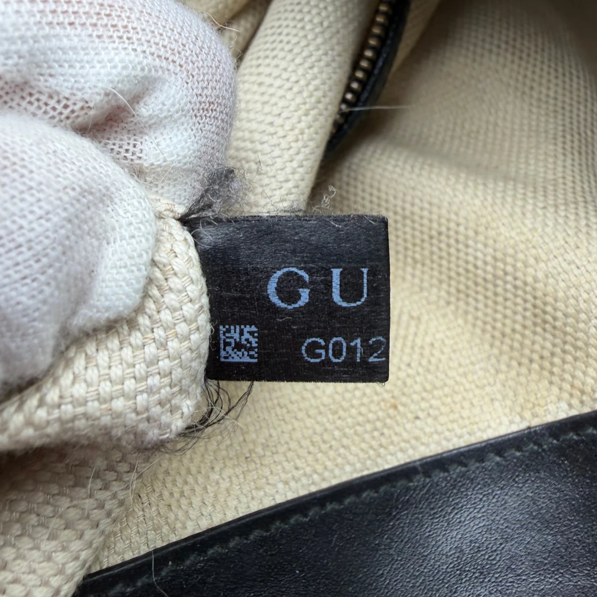 Gucci Schultertasche Patti Hobo monogram beige