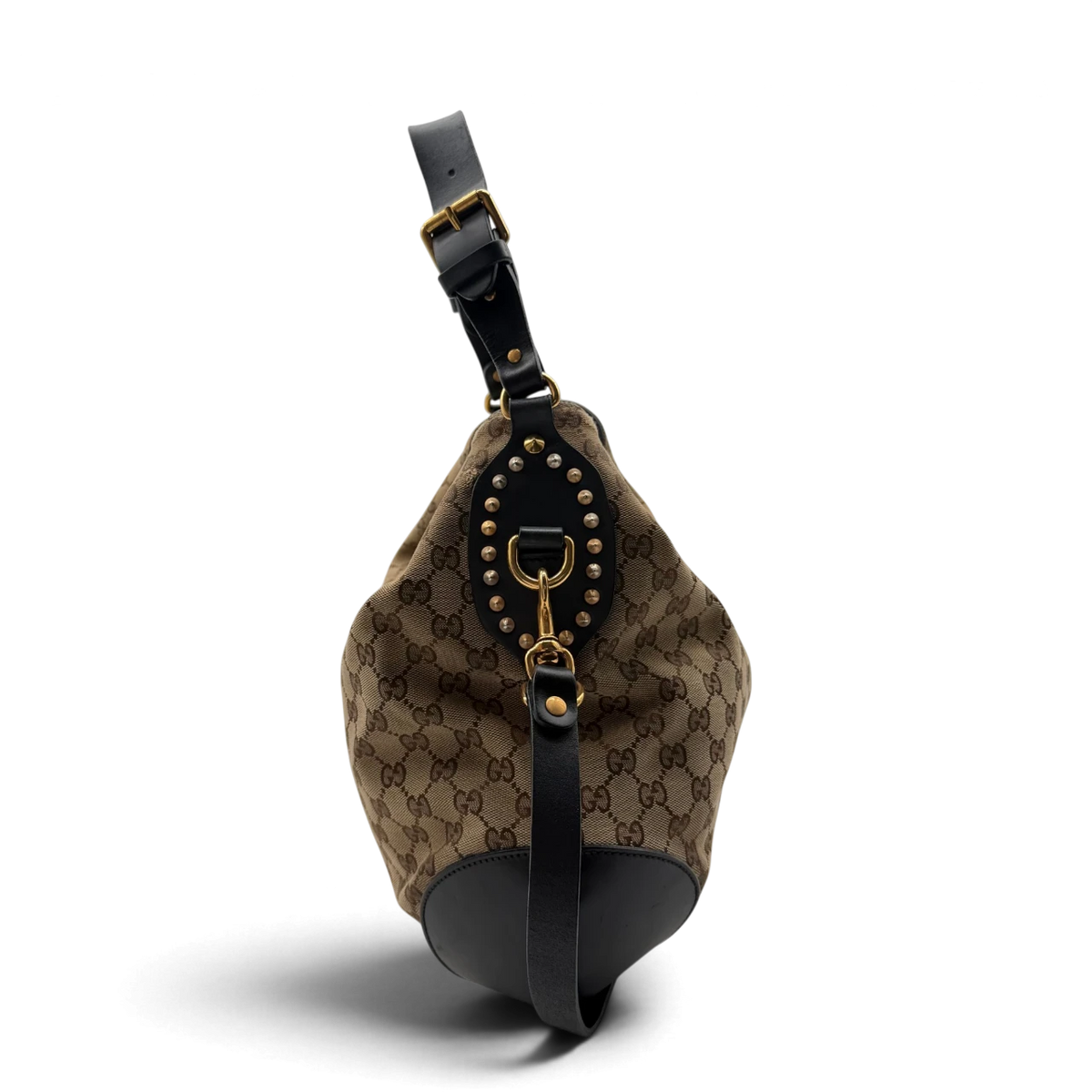 Gucci Schultertasche Patti Hobo monogram beige