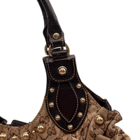 Gucci Schultertasche Pelham Hobo monogram beige