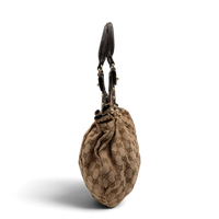 Gucci Schultertasche Pelham Hobo monogram beige