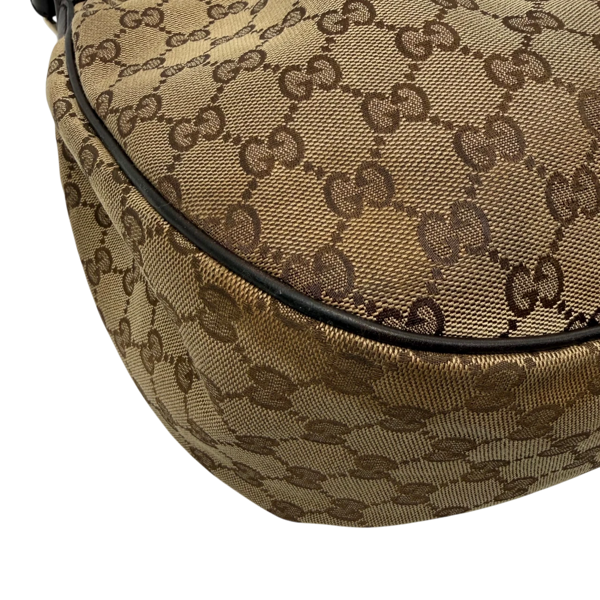 Gucci Schultertasche Sukey One monogram beige