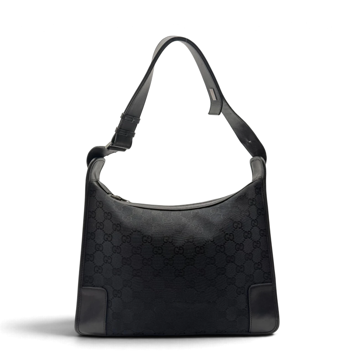 Gucci Schultertasche monogram schwarz – Gesamtansicht