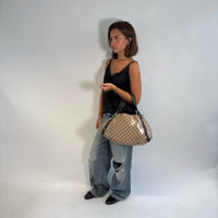 Gucci Shopper Abbey PVC monogram beige