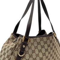 Gucci Shopper Abbey monogram beige – Seitenansicht