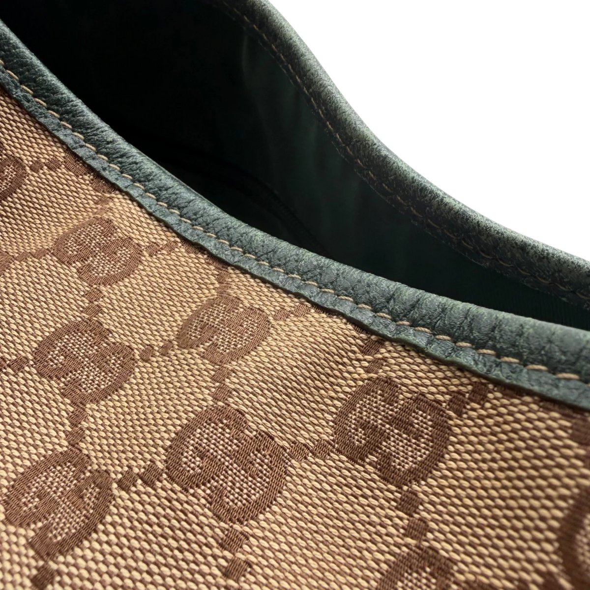 Gucci Shopper Abbey monogram beige – Detailansicht