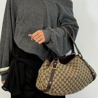 Gucci Shopper Abbey monogram beige