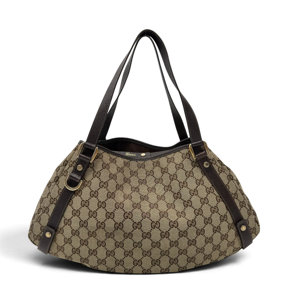 Gucci Shopper Abbey monogram beige – Gesamtansicht