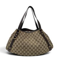 Gucci Shopper Abbey monogram beige – Gesamtansicht
