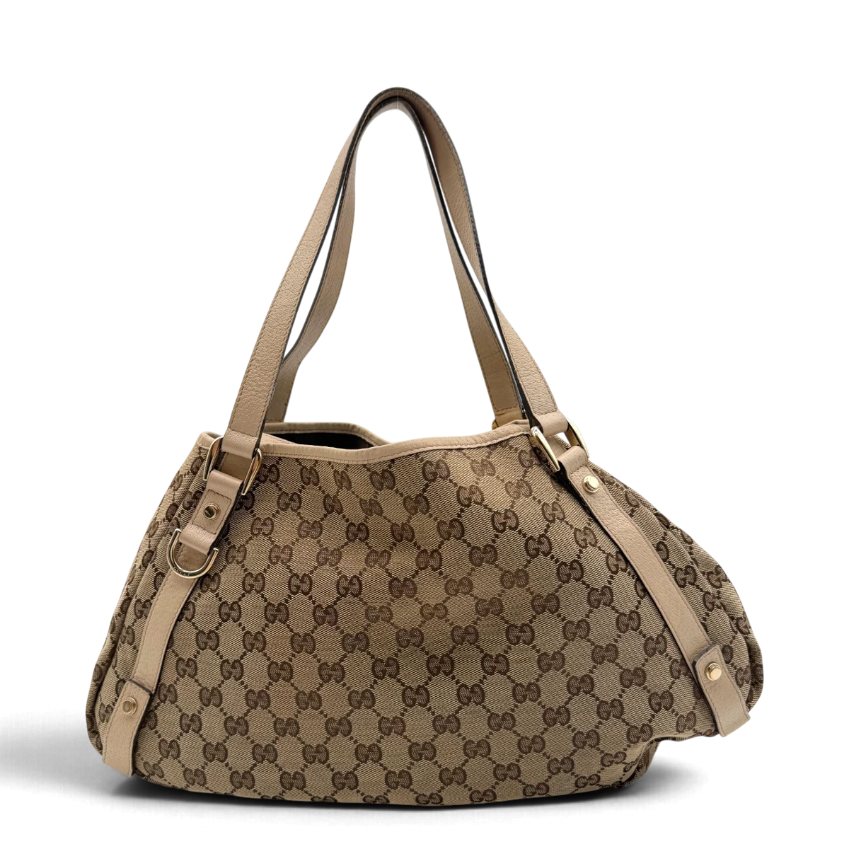 Gucci Shopper Abbey monogram beige – Gesamtansicht