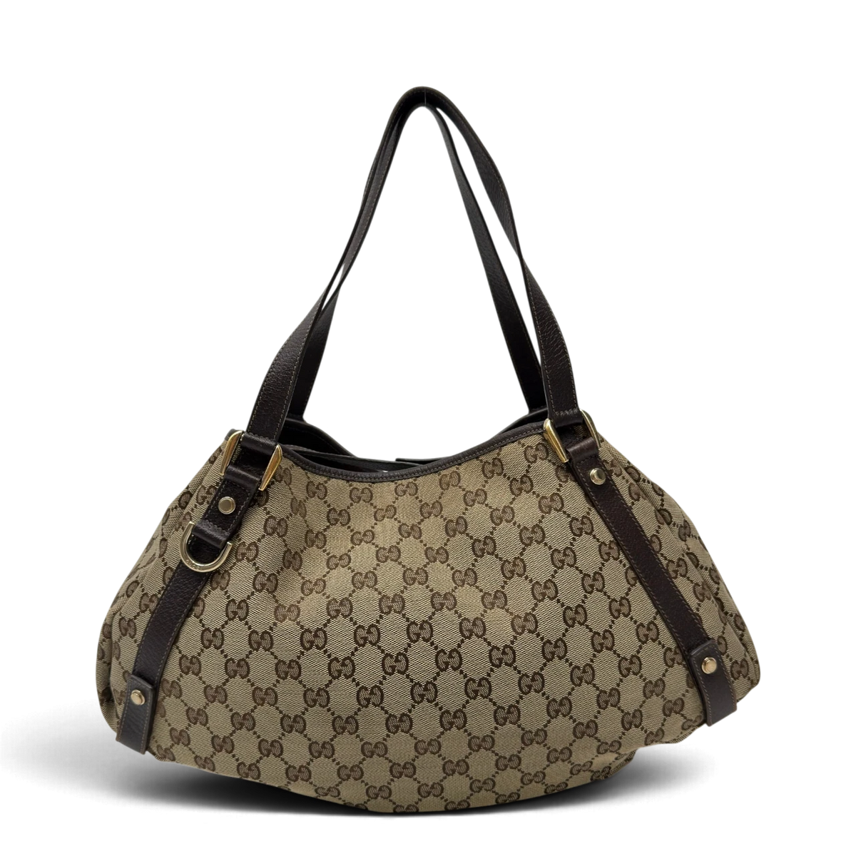 Gucci Shopper Abbey monogram beige – Gesamtansicht