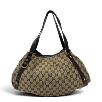 Gucci Shopper Abbey monogram beige – Gesamtansicht