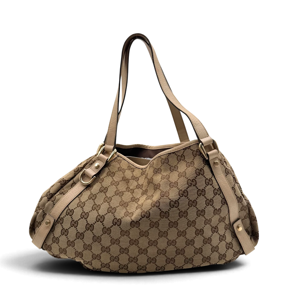 Gucci Shopper Abbey monogram beige – Gesamtansicht
