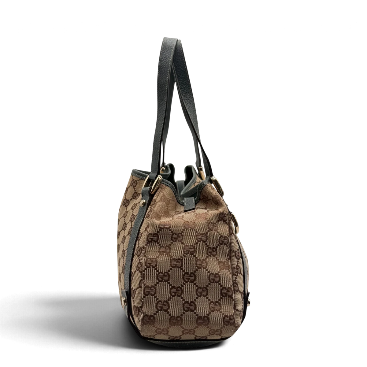 Gucci Shopper Abbey monogram beige – Seitenansicht