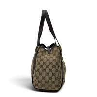 Gucci Shopper Abbey monogram beige – Seitenansicht