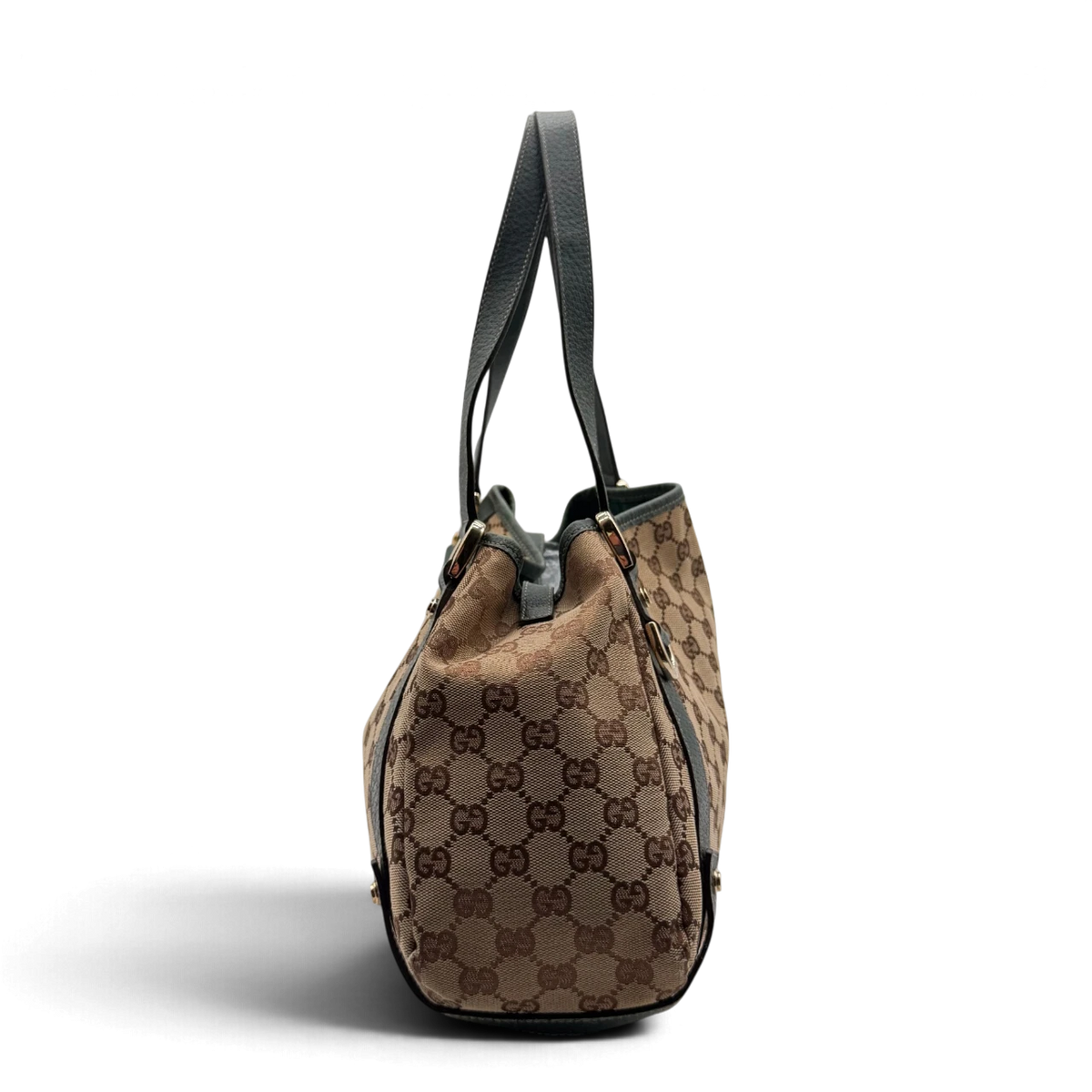 Gucci Shopper Abbey monogram beige – Seitenansicht