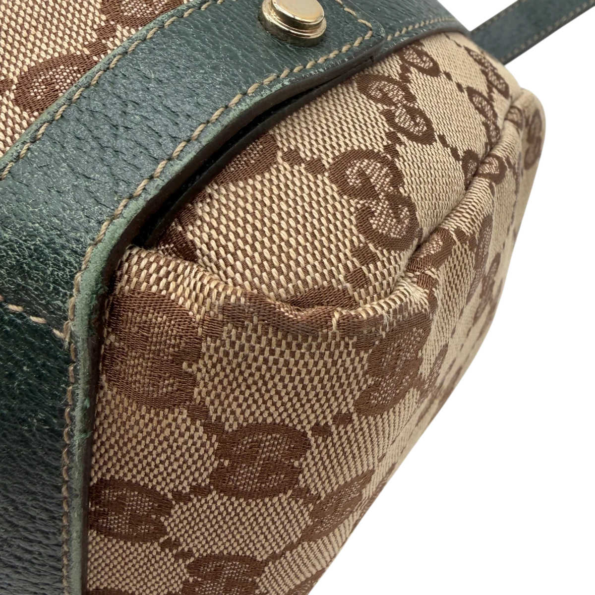 Gucci Shopper Abbey monogram beige – Ecken im Detail