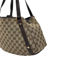 Gucci Shopper Abbey monogram beige – Ecken im Detail