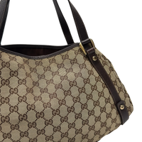 Gucci Shopper Abbey monogram beige – Henkel im Detail